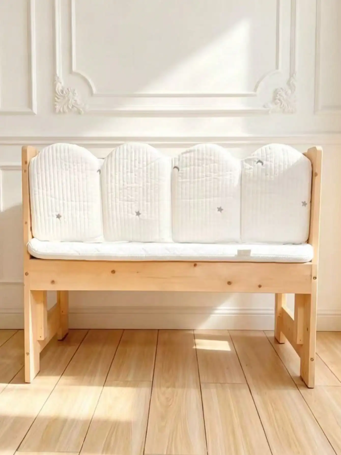 2026 Crib Fence Soft Pack Children's Splicing Bed High Border Bumper Anti-collision Anti-fall Bed Baby Guardrail Bed Bumper