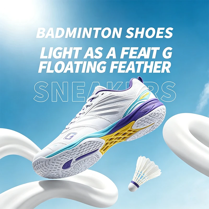 Men's Professional Volleyball Shoes, Unisex Sports Breathable Cushioning Women's Shoes, Wear-Resistant Mesh
