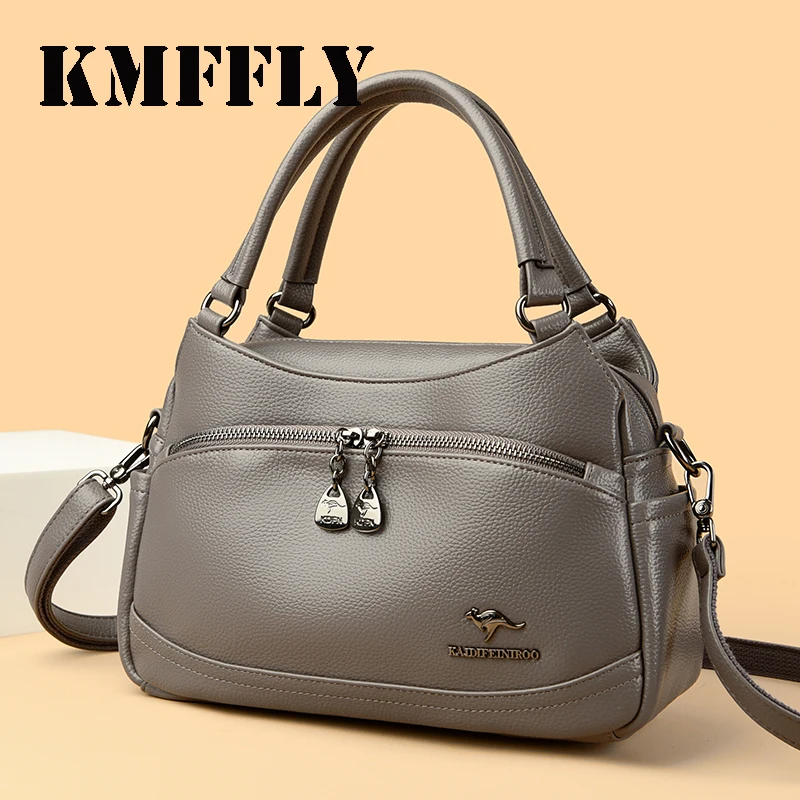 Designer Soft PU Leather Crossbody Bag Women Bags Casual Daily Purses and Handbags Ladies Fashion Small Shoulder Messenger Sac