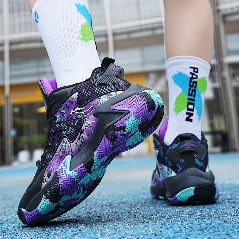 Men Basketball Shoes Breathable Outdoor Unisex Light Sports Shoes Trainer Athletic Women Unisex High Quality Sneakers
