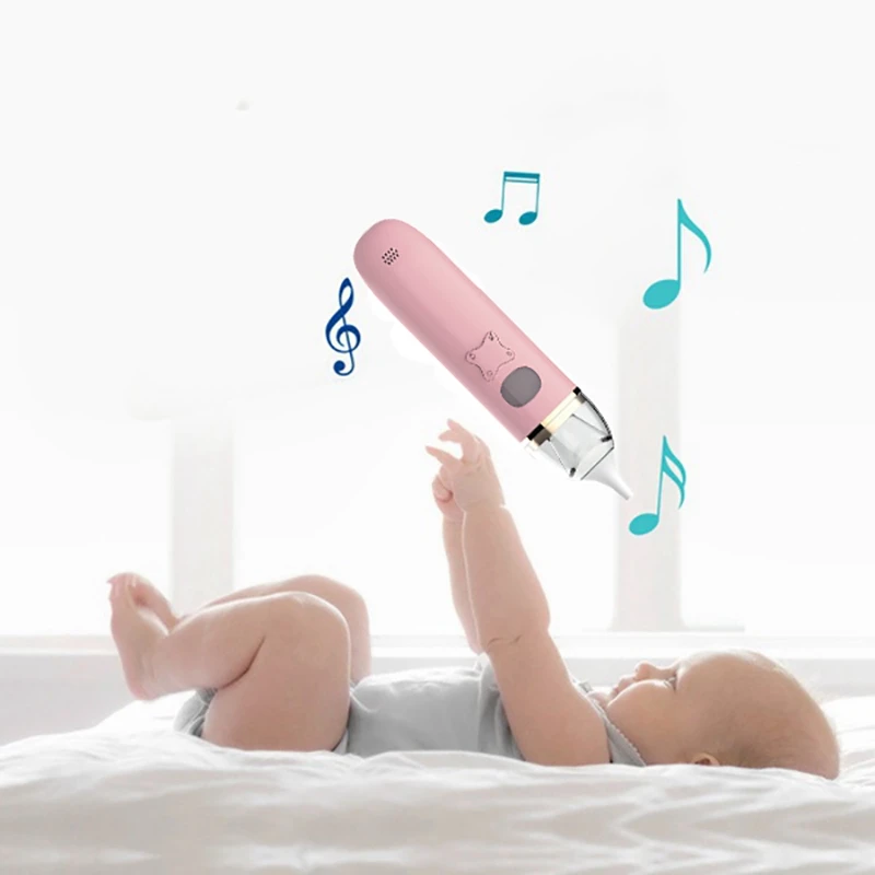 BEDW-Electric Baby Nose Cleaner Vacuum Mucus Suction Nasal Aspirator Soft Health