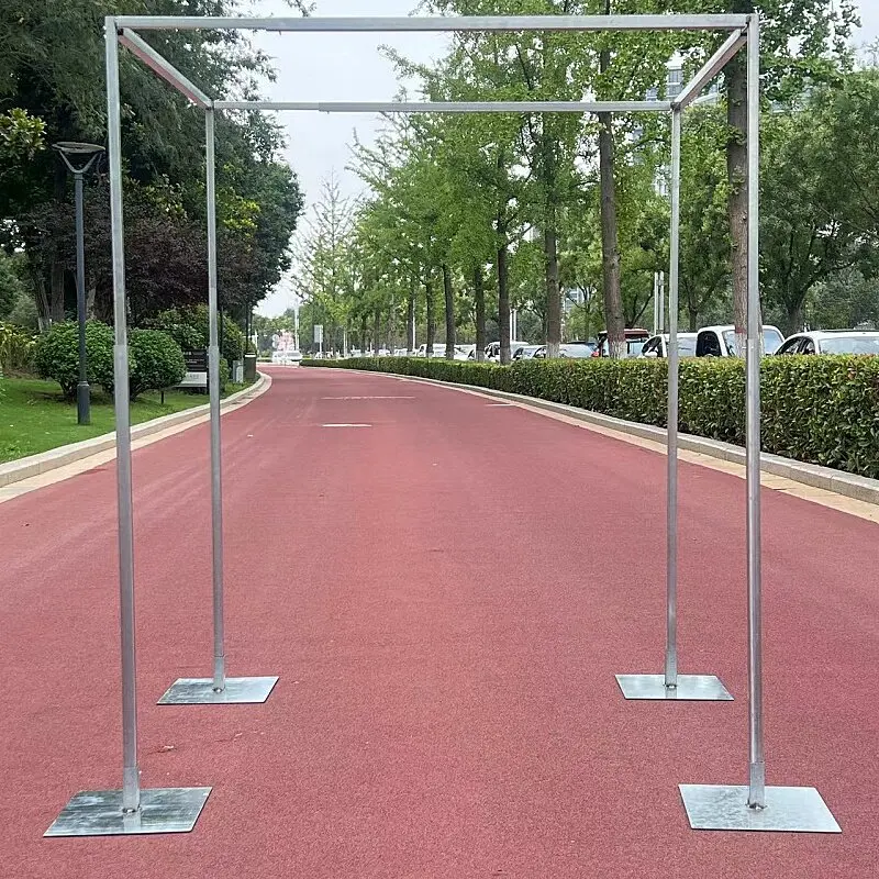 Wedding props, wrought iron shelves, four-corner square pavilions, wedding frames, flower arches, flower stands, ceremony