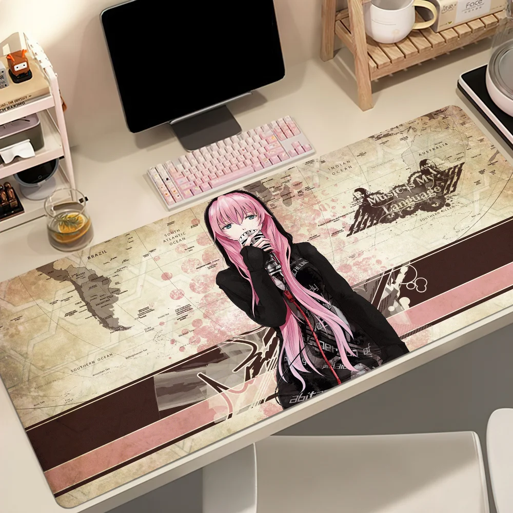 Luka Megurine Mouse Pad Non-slip Thickened MousePad Student Cushion Large Writing Gaming Lockedge Office