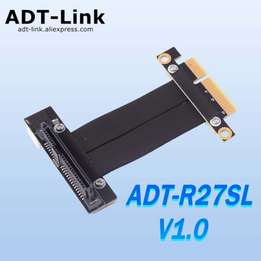 ADT-Link PCI Express 3.0 x4 to U.2 (SFF-8639) NVMe Extension Cable-PCIe x4 to U.2 Extender Adapter for U.2 NVMe SSD Hard Drives