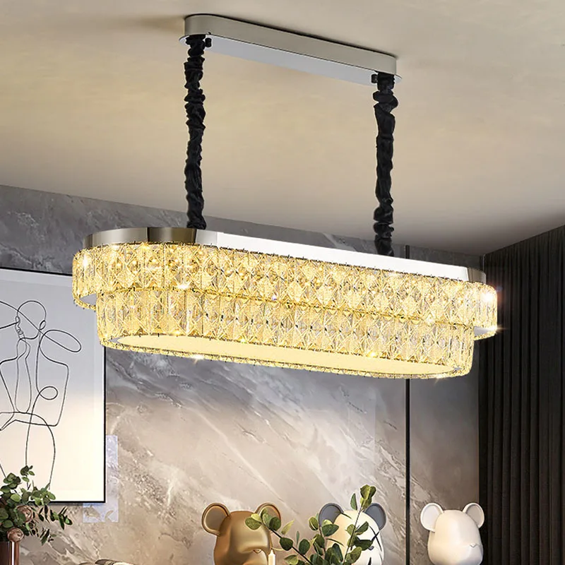 Modern Crystal Pendant lamp Chandeliers for dining room pendant lights hanging lamps for ceiling Pendant lamp indoor lighting