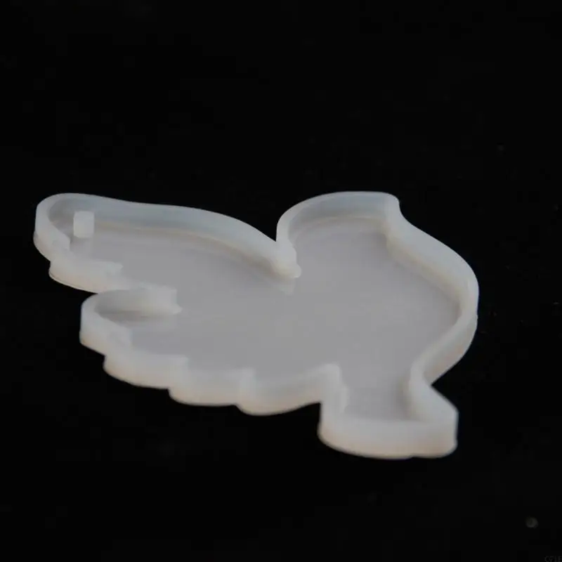  Flexible Silicone Doves Hanging Pendant Molds Hanging Ornament Mold for Crafting