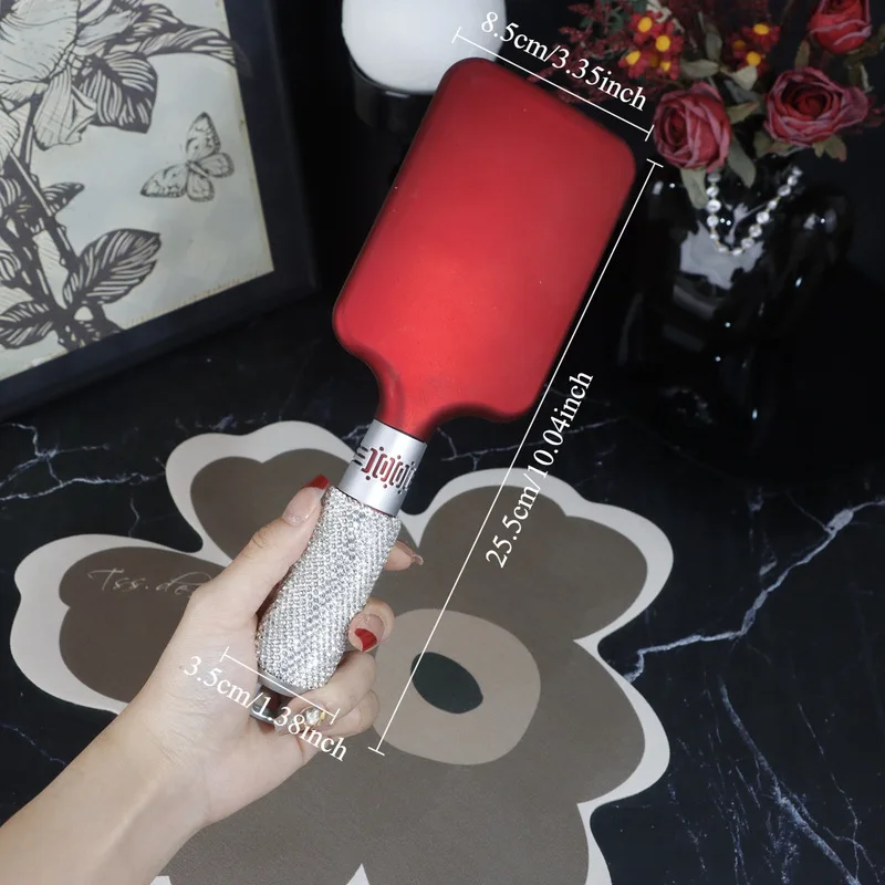 Water Diamond Air Cushion Comb, Airbag Comb, Massage Head Comb, Long-handled Household Comb Set, Anti-static Makeup Comb