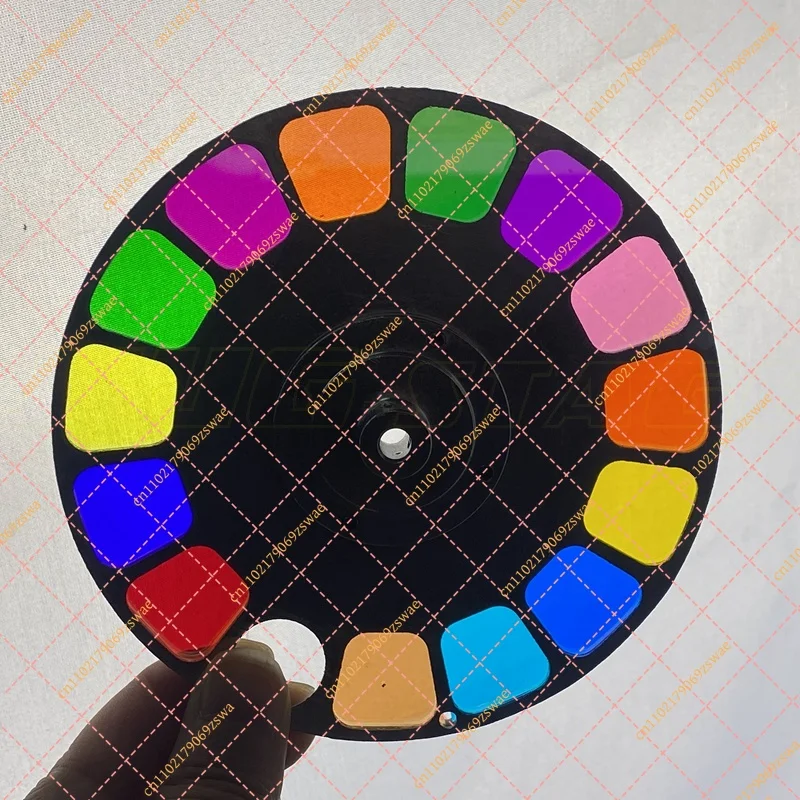 Replacement 14 Colors Color Wheel for 230W 7R Moving Head Beam Light, Stage Lighting Parts