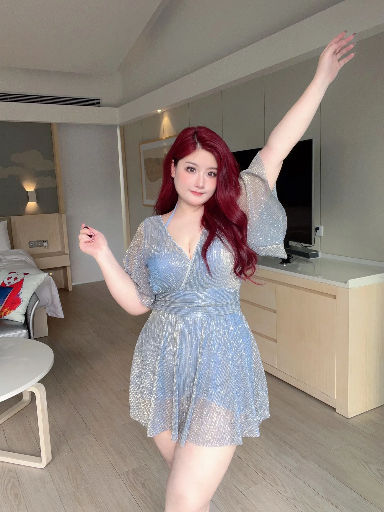Women Beach Dress Sexy One Piece Swimming Dress Cupshe Beach Outfits Bathing Suit Plus Size Mujer Beach Cover Ups for Swimwear
