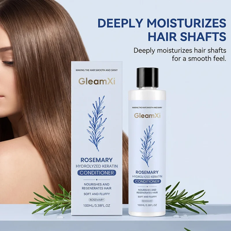 Rosemary Extract Conditioner Shampoo Set Deep Cleansing Control Oil Repair Dry Hair Refreshing Nourish Roots Daily Hair Care Kit
