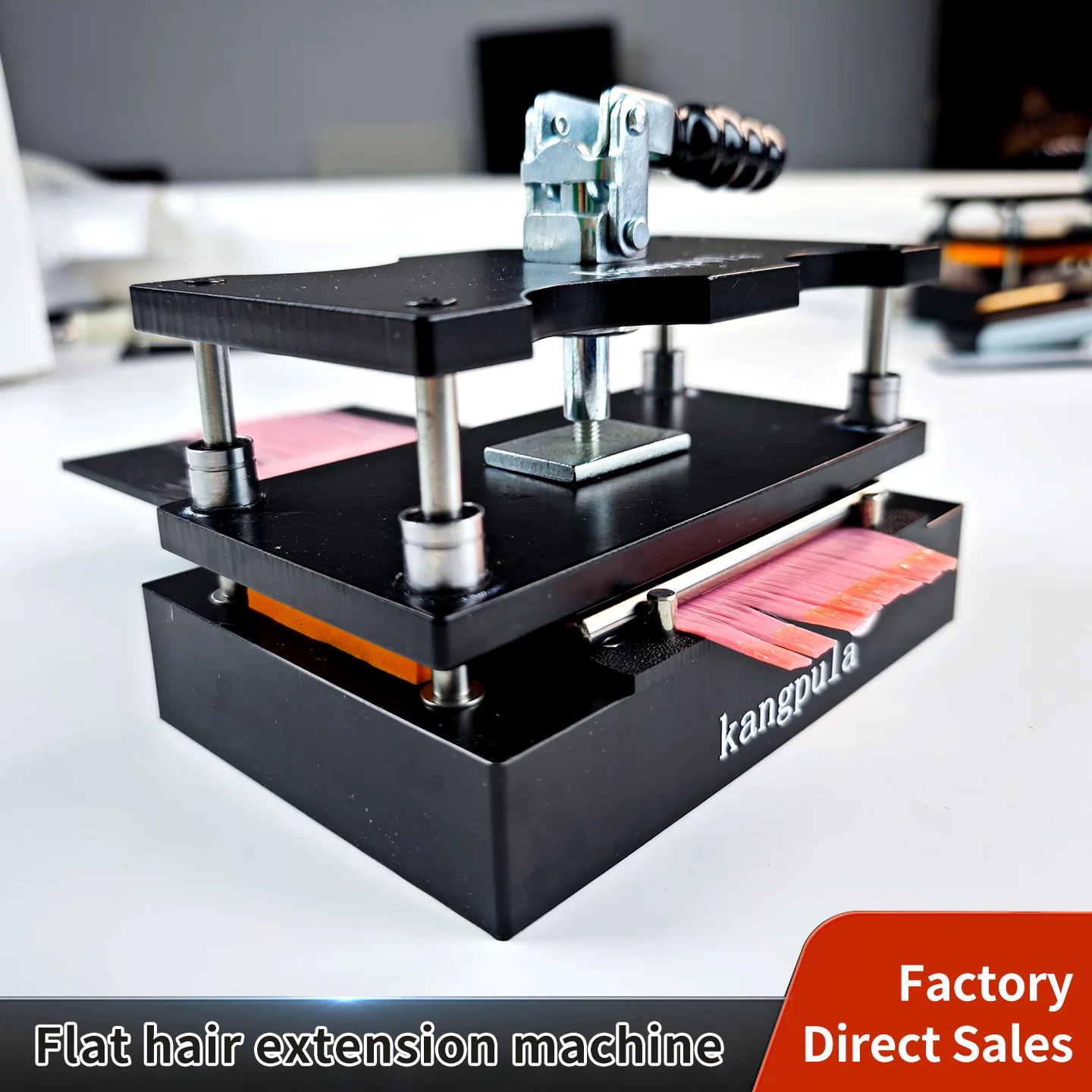 Keratin Flat Plate Hair Extension Manufacturing Machine Pro K Tip Extension Tool Kit K-Tip Machine