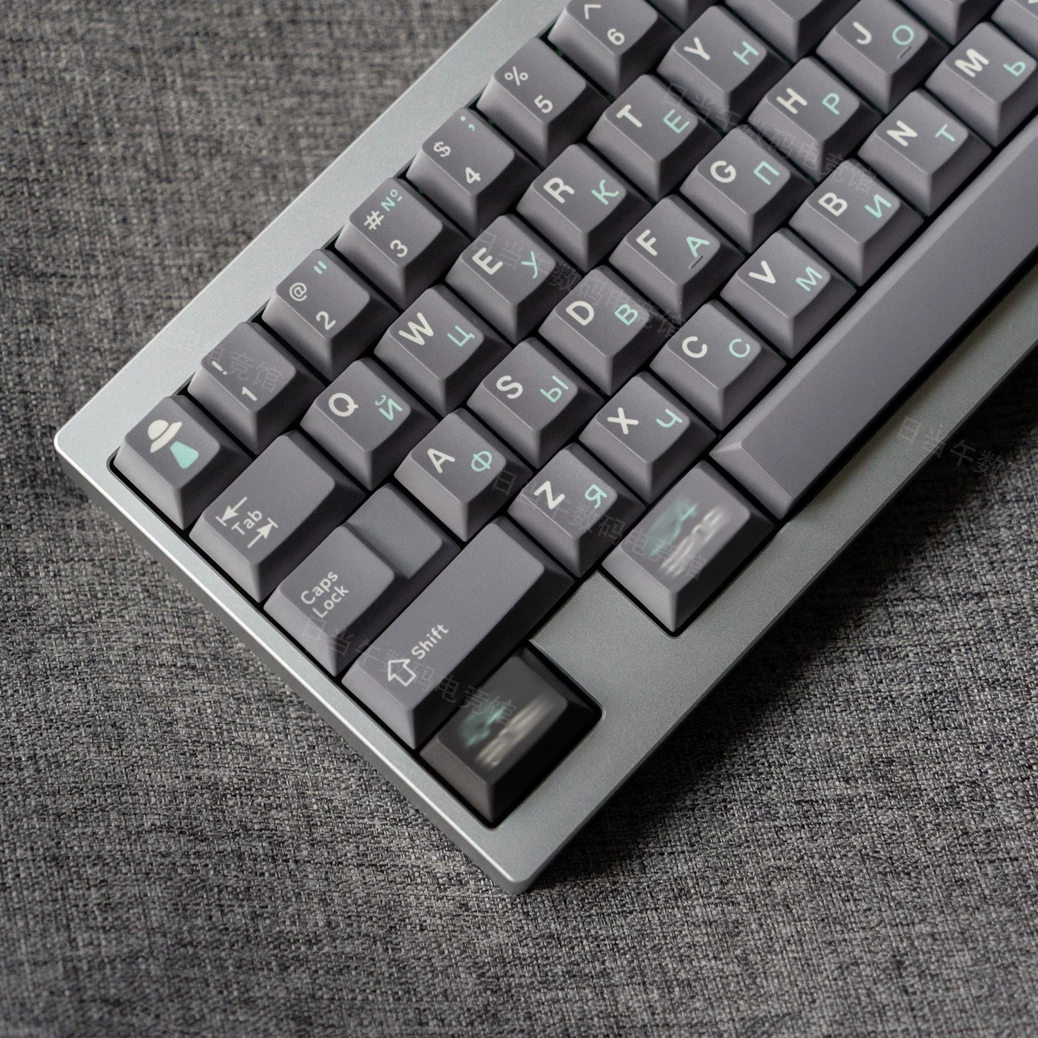Error 404 Keycaps PBT Cherry Profile Five-Sided Dye-Sub Not Found Custom Full Set for Mechanical Keyboard Cherry MX Dark Grey