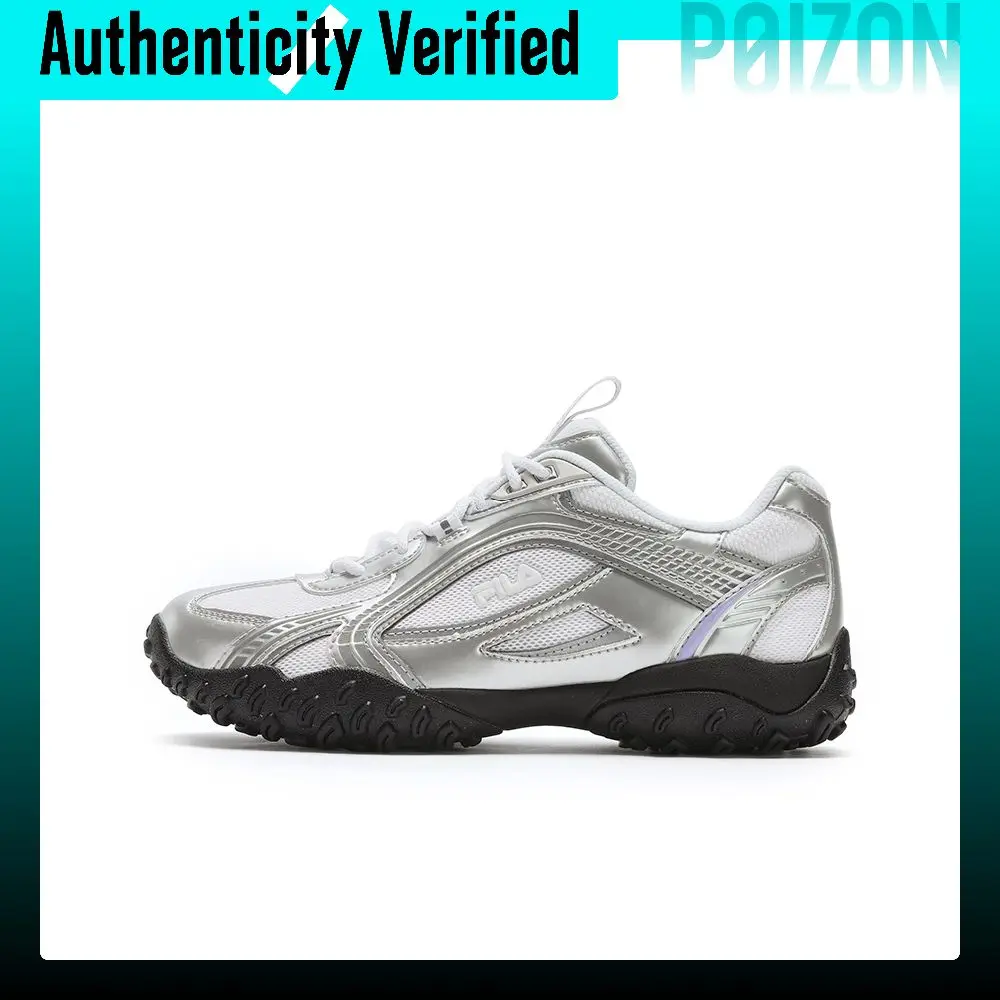 FILA Pebble Low top Casual Shoes Women's Silver Gray/White F12W432106FSW