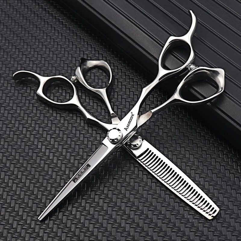 Japan 440C Hairdressing Professional Scissors for Hairdresser 6.0 Cutting Thinning Hair Scissor Shears