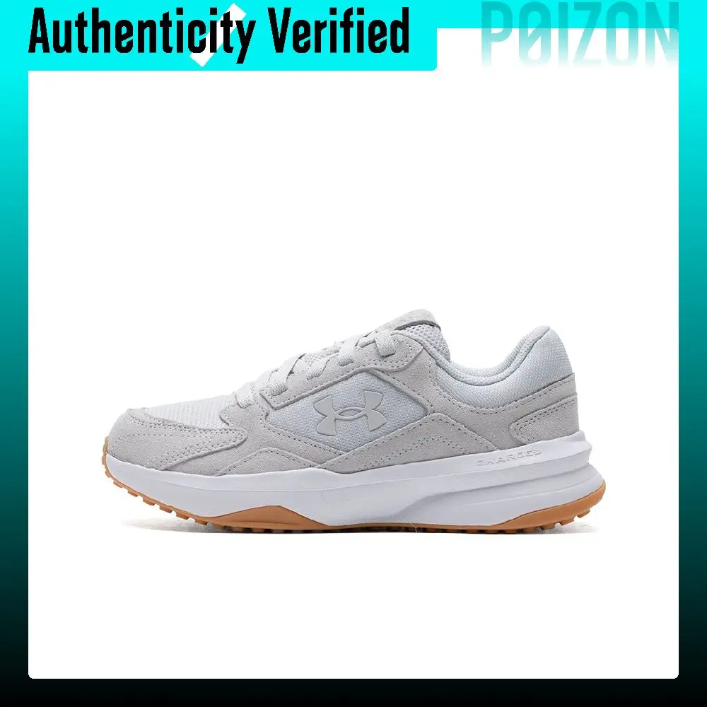 Under Armour Edge Abrasion Resistant Lightweight Low top Casual Shoes Women's Gray 6003014-014