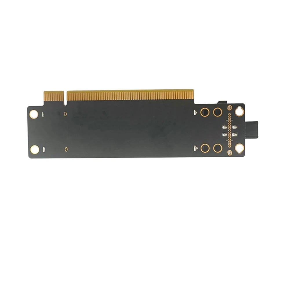 HOT SALE PCI-E 4.0 X16 1 to 2 Expansion Card Gen4 Split Card PCIe-Bifurcation X16 to X8X8 with 20mm Spaced Slots CPU4P(4 Pin)