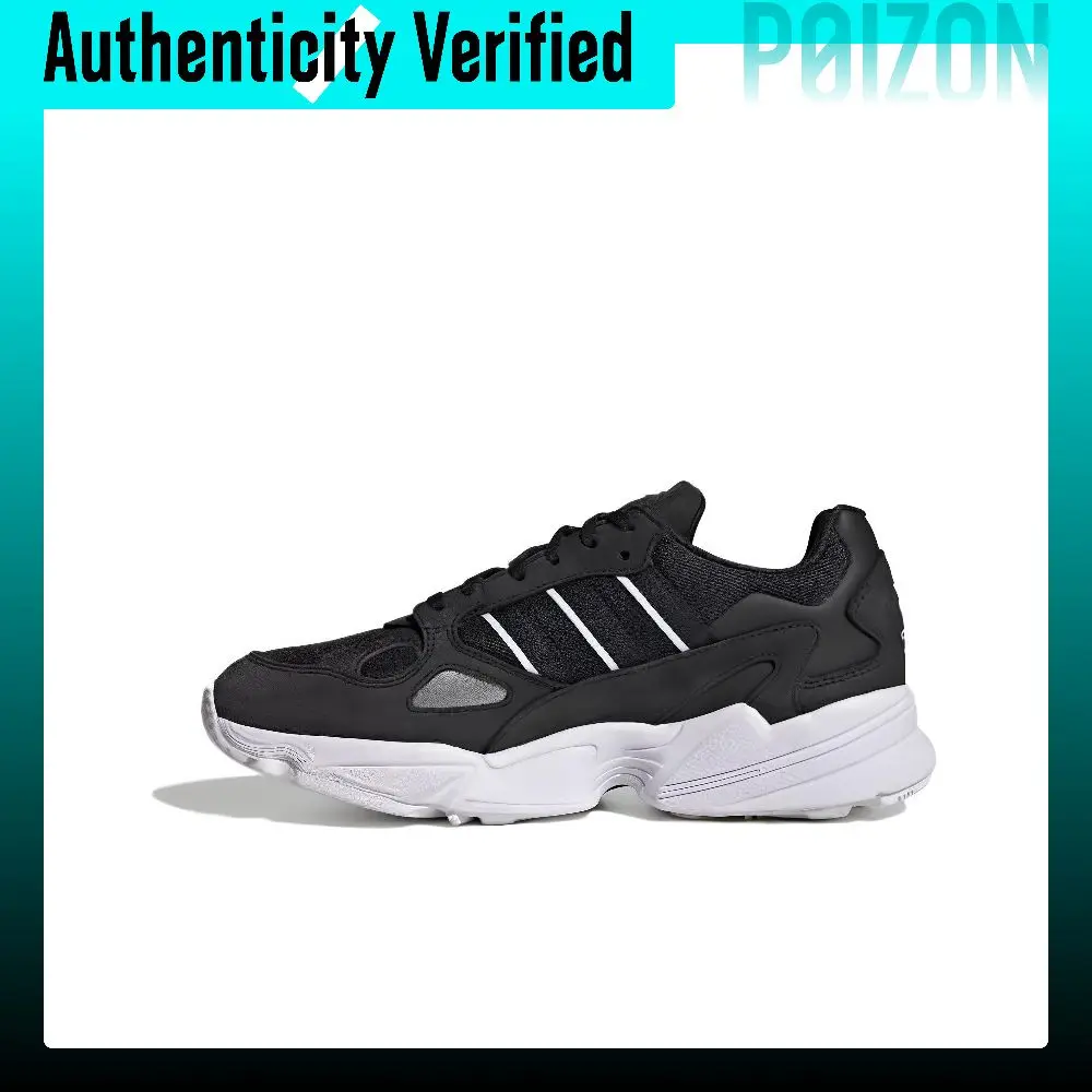 Adidas Originals Falcon Running Shoes Women's Low-top Black IG8301