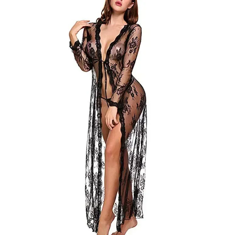 Sets for Women 2 Pieces Europe and The United States Sexy Underwear Sexy Temptation Lace Sexy Lingrie Dress  Sexy Nightgown