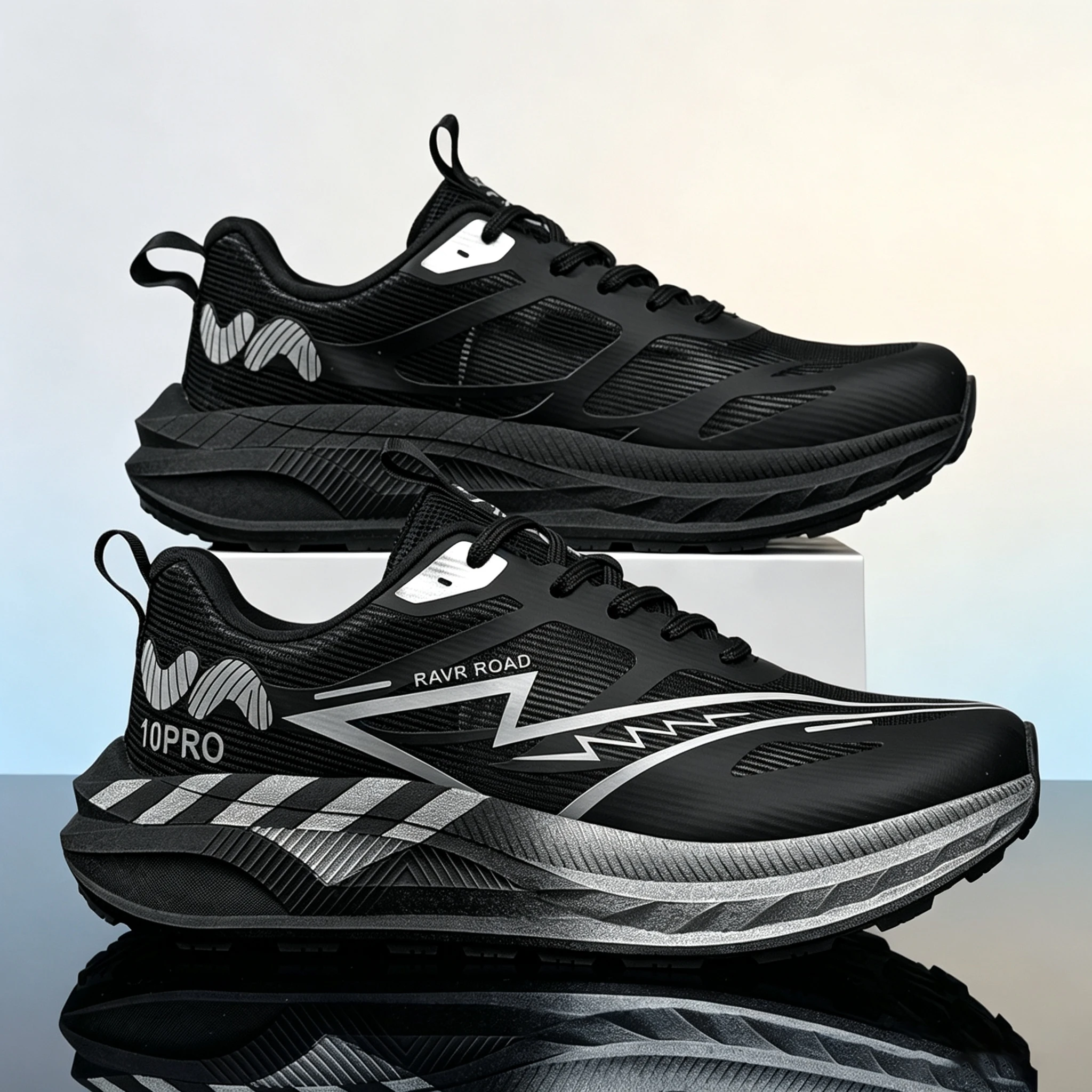 Marathon Men's Wide Toe Wide Palm Running Shoes Carbon Board Sports Breathable lightweight Women's Comfortable Sports Shoes