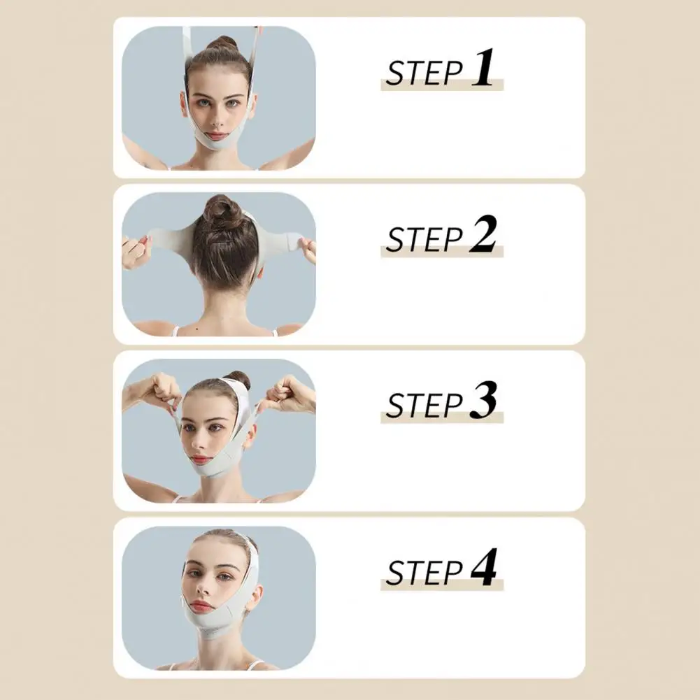 Adjustable Face Strap V Line Face Lifting Strap Double Chin Eliminator Bandage Facial Belt Skin Care Beauty Tool for Women Men