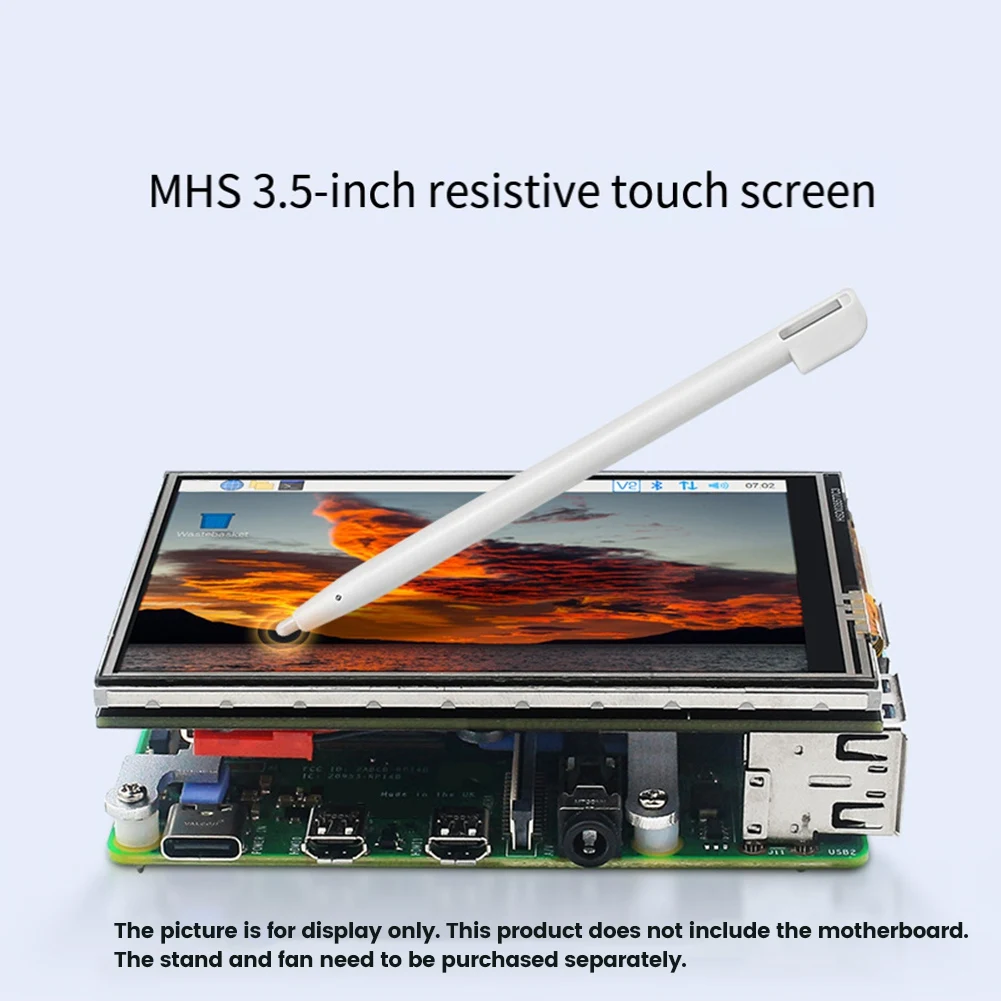 N36R-TFT LCD SPI Interface 3.5 Inch Touch Screen Display Module 480X320 Resolution 50 FPS For Raspberry Pi 5 For Rpi 4B 3B+ 3B Z