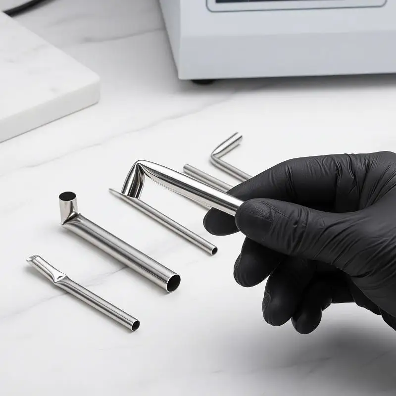1Pcs Stainless Steel Piercing Tool Body Jewelry Tool Piercing Receiving Tube Accepts Needles Needle Receiving Tube