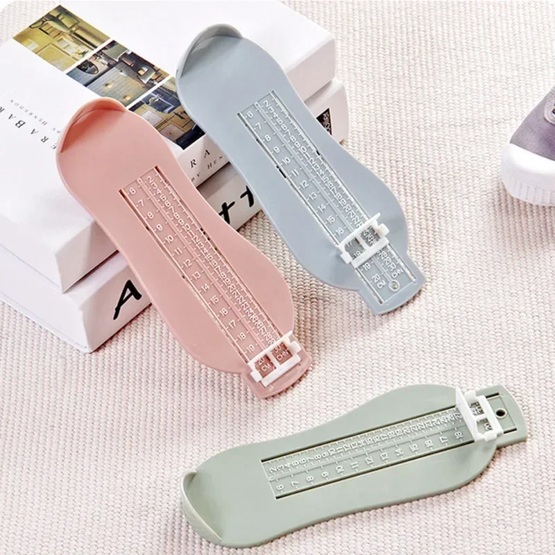 Convenient Foot Care Tool Universal Plastic Practical Measures Tool Foot Measure Gauge Shoes Size Measuring Children Feet Ruler