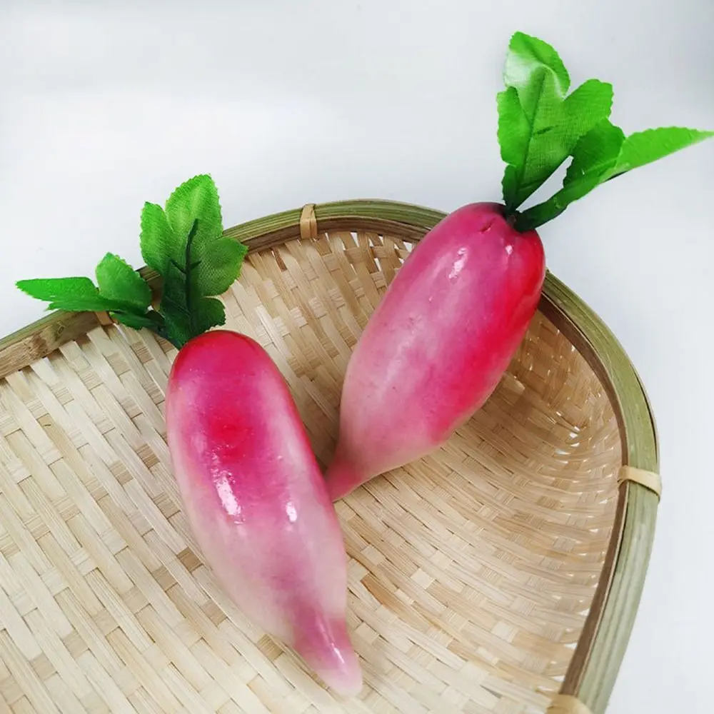 Cartoon Artificial Simulated Foam Carrot Durable 3D Carrot Model DIY Fake Vegetable Props Party