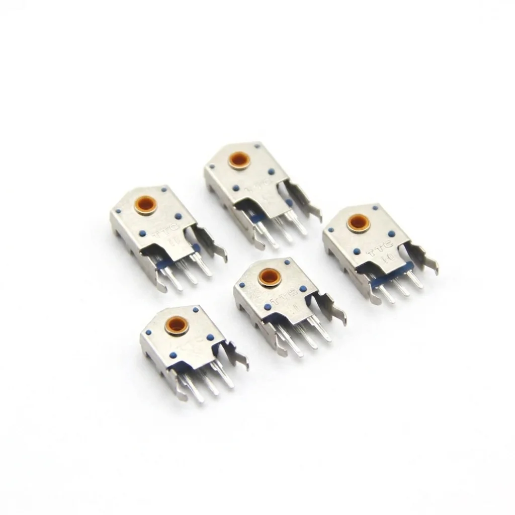 TTC Rotary Mouse Scroll Wheel Golden Encoder Dustproof Sealed for PC Mouse 76 Million Grids Available in Multiple Sizes 8-16mm