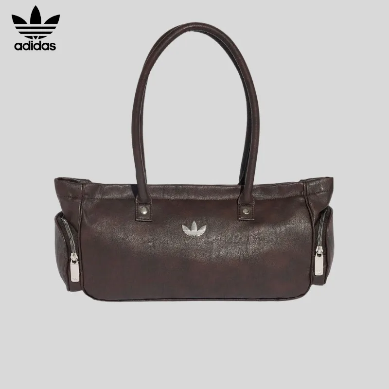 Adidas Clover Sports Casual Street Style Tote Bag Shoulder Satchel Underarm Bag LD4297