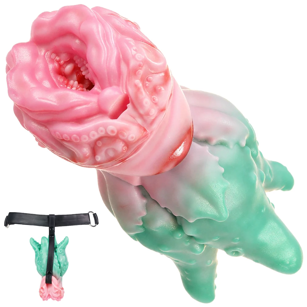 SHAZ Large Wearable Butt Plug Soft Silicone Anal Expander Hollow Speculum Anus Dilation Enema Prostate Massager Sex Toys for Men