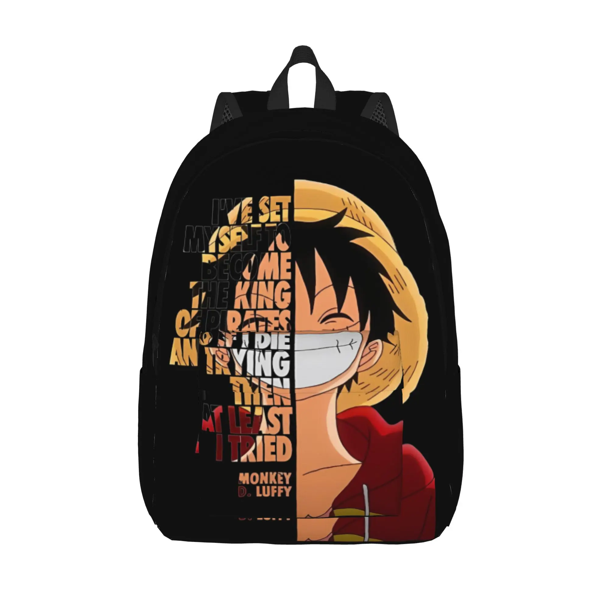 Luffys O-one-pieces  Classical Backpack Gift High School Business  Daypack for Men Women College Canvas Bags