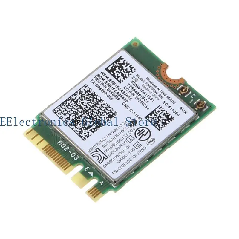 462B 7260NGW PCI-E Wireless Wifi Card Module FRU 04W3830 04X6009 04X6086 for  Lenove Thinkpad T440 W540 L440 T450P