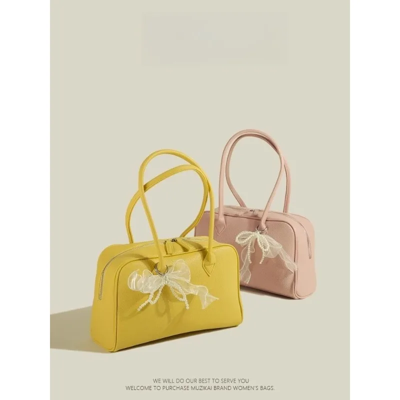 Large-capacity Handbag Bag Women's New Spring and Summer Senior Work Commute Armpit Bag Exquisite Versatile Simple Fashion Trend