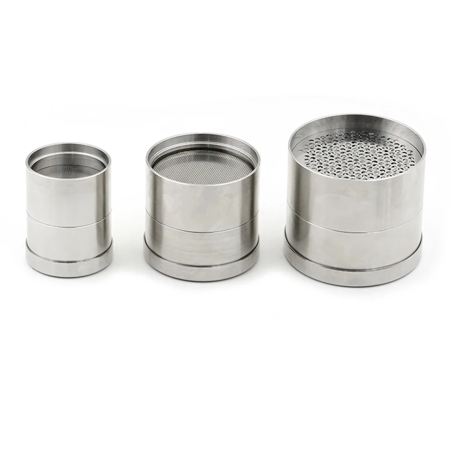 48mm/65mm/80mm Diamond Grading Sieves Stainless Steel Gemstone Grading Sieve Plate Set Gem Sorting Jewelry Testing Tool