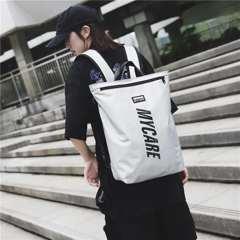 Trend Sports Leisure Travel Backpack Man Backpack Street Korean Student Portable School Bag for Female