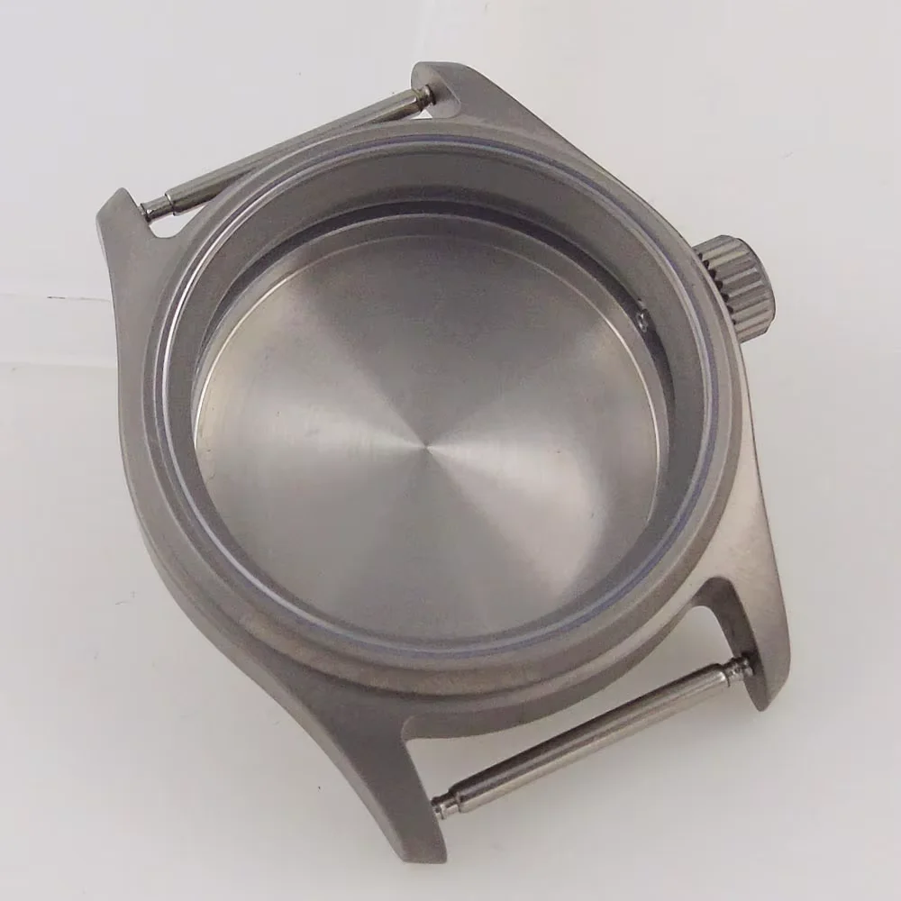 New Pilot 36mm 39mm Titanium Watch Case for Miyota8215 821A ETA 2836 2834 NH34 NH35 NH36 ETA2824 PT5000 20ATM Dive Case Parts