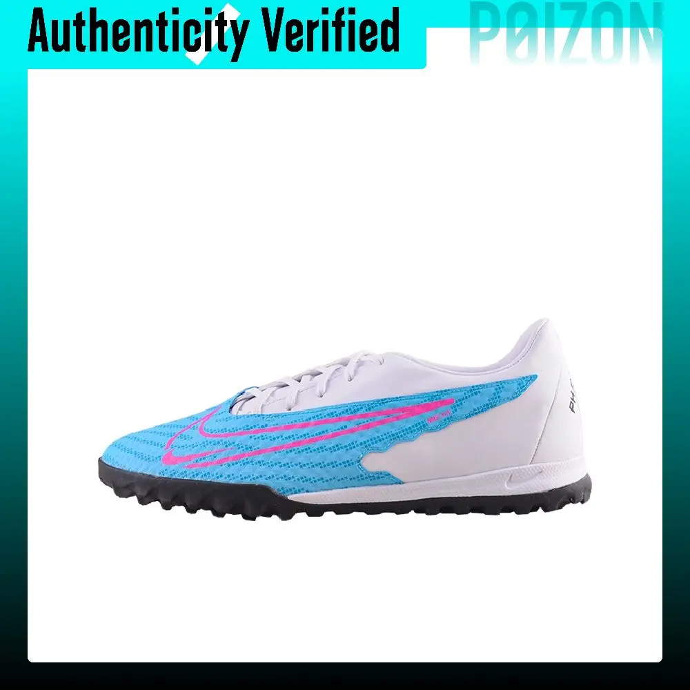 Nike Phantom GX Academy Soccer Shoes Men's Low Top White/Blue DD9477-446