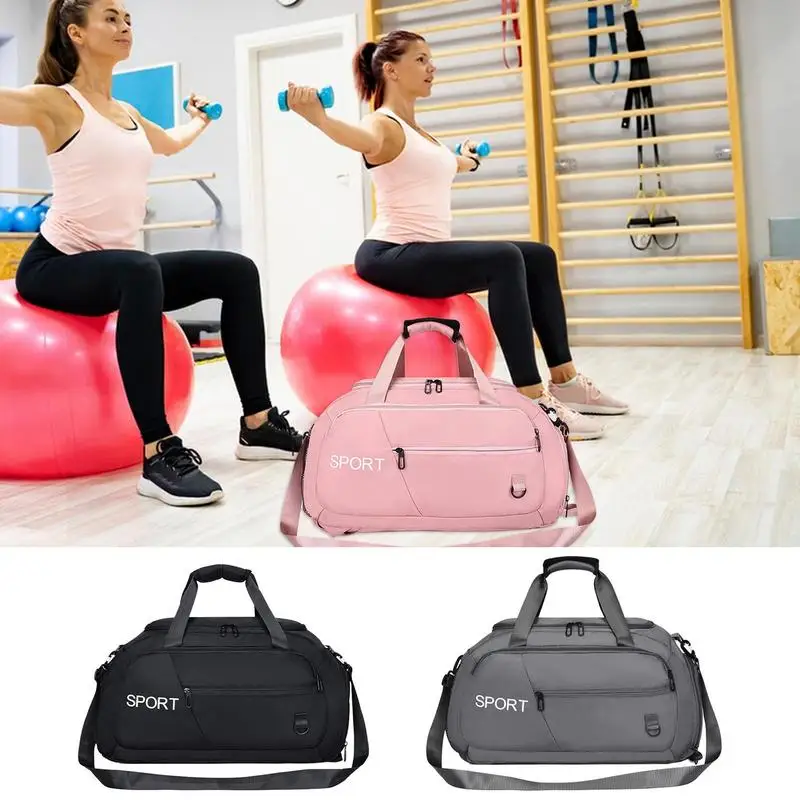 Travel Duffle Bags Leisure Sports Handbags Gym Duffle Bag For Men Waterproof Large-Capacity With Multiple Pockets For Outdoor