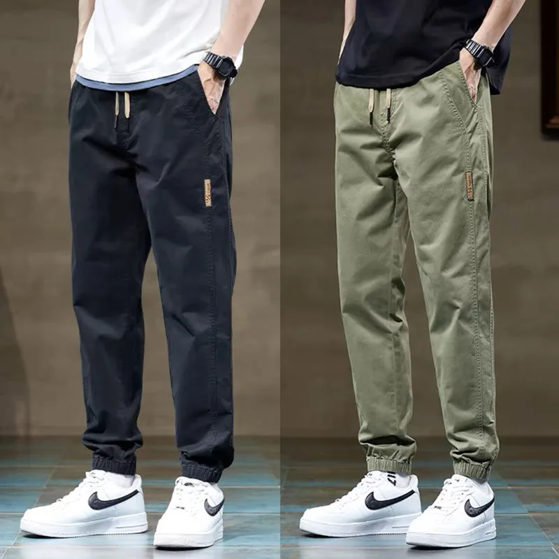 Men's Casual Loose Fit Spring Summer Pants Harajuku Style Workwear Trousers All-Match Sports Leisure Trousers 2026 New Arrival