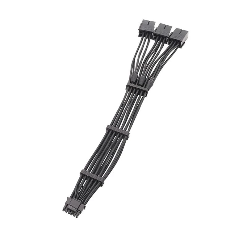 Y5LB 16AWG for RTX40 Series Graphics Cards 3x 8Pin to 12VHPWR PCIE5.0 16Pin ATX3.0