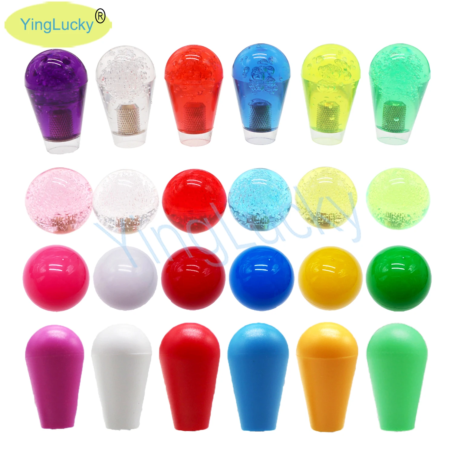 1 Pcs Arcade Replacement TopBall Bat Top Ball Round for Arcade ZIPPY SANWA SEIMITSU Jamma Arcade Joystick