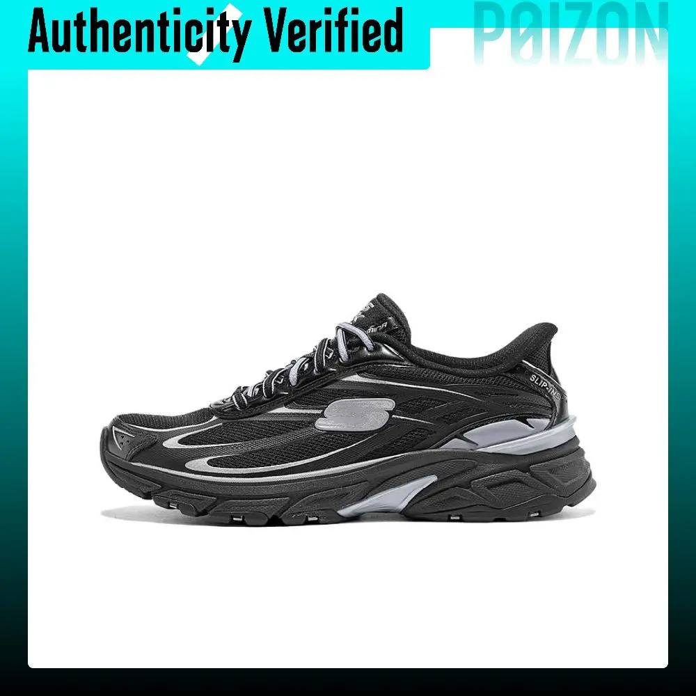Skechers SILVER WING Abrasion Resistant, Breathable, Lightweight Abrasion Resistant, Breathable, Lightweight Low top 150714-BKSL
