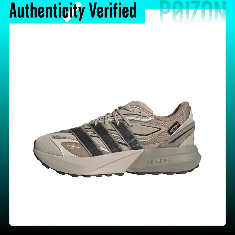 Adidas LIGHTBLAZE Textile, Leather Casual Running Shoes Unisex Brown JP7774
