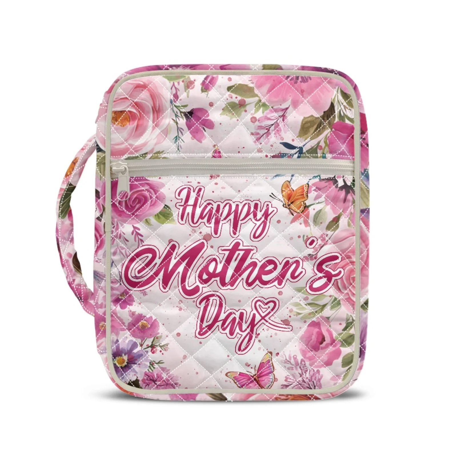 Coloranimal Lightweight Bible Supplies Organizer Bag Pockets Quilted Bible Case for Daily Life Women Mother's Day Fashion 2026
