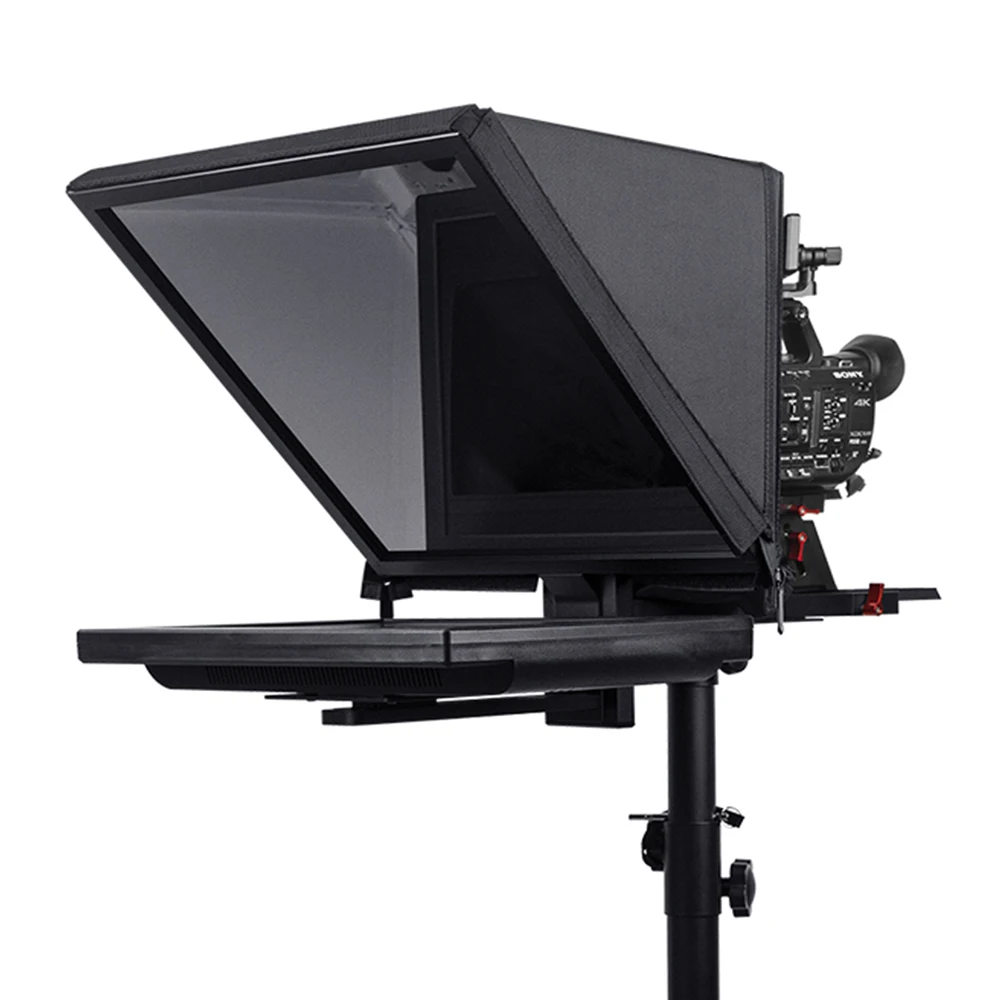 Desview T22 21.5 Inch Teleprompter Video And Audio TV Broadcast Prompter With 21.5'' Full HD Monitor For Interview