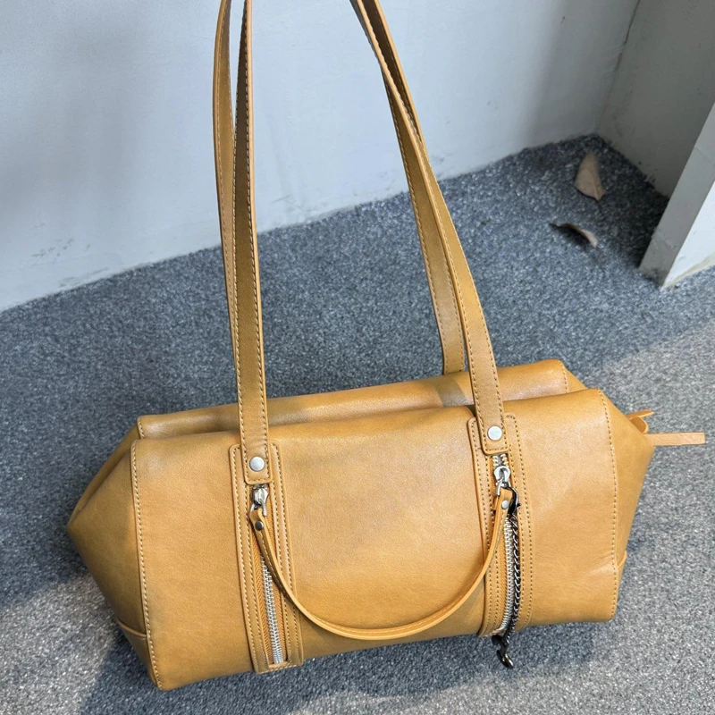 Korean Casual Box Pillow Bags For Women Luxury Designer Handbags And Purses 2026 New In PU Chain Top Handle Underarm Shoulder