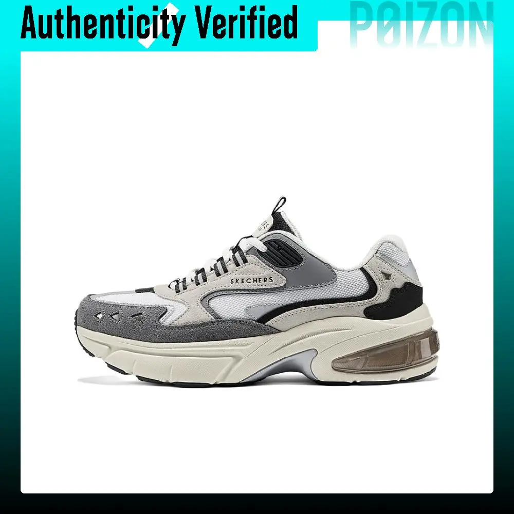 Skechers SKECHER STREET Breathable Support Low top Chunky Sneakers Men's Gray 183214-GRY