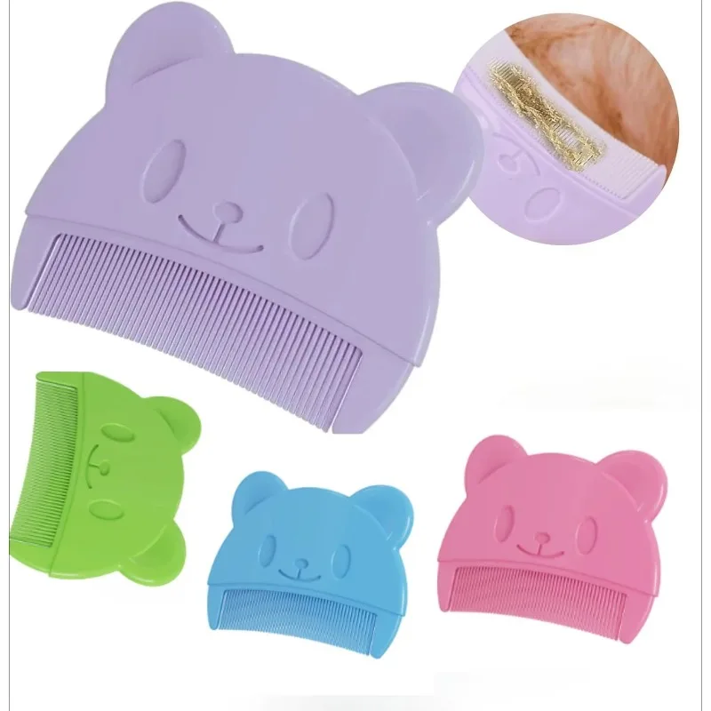 Cartoon bear baby comb removing mud Massage comb for Newborn Infant hair care Brushes baby girl Princess Playing house Brushes