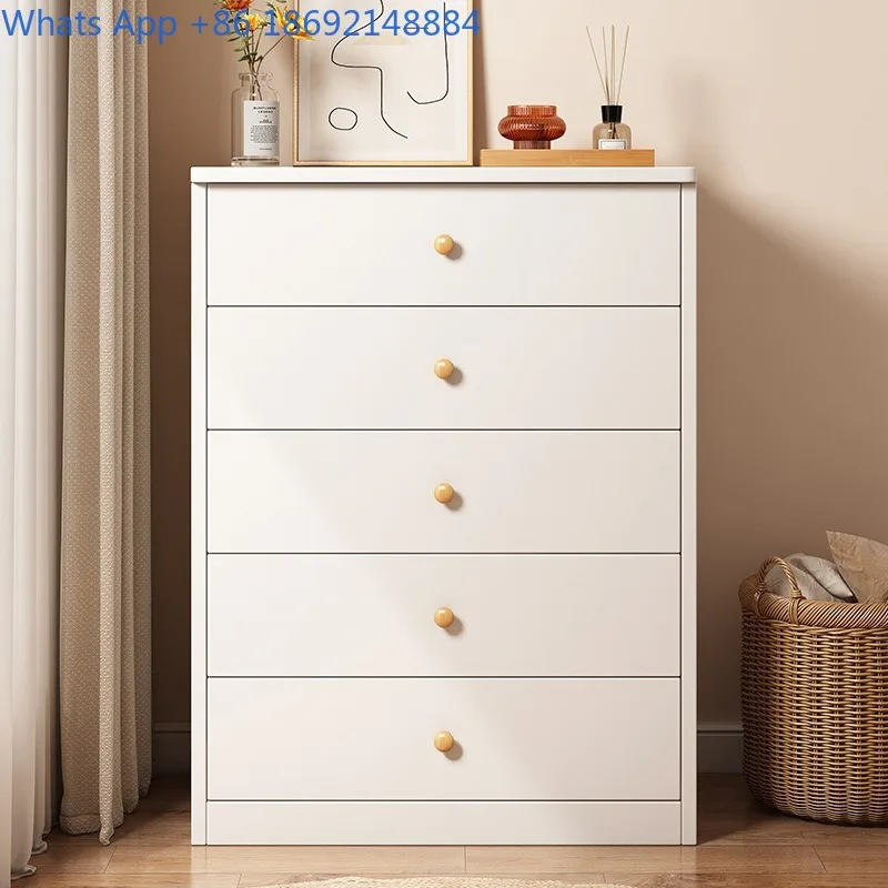 Home Floor-standing Large Capacity Multi-layer Drawer Storage Chest of Drawers Balcony Living Room Side Cabinet